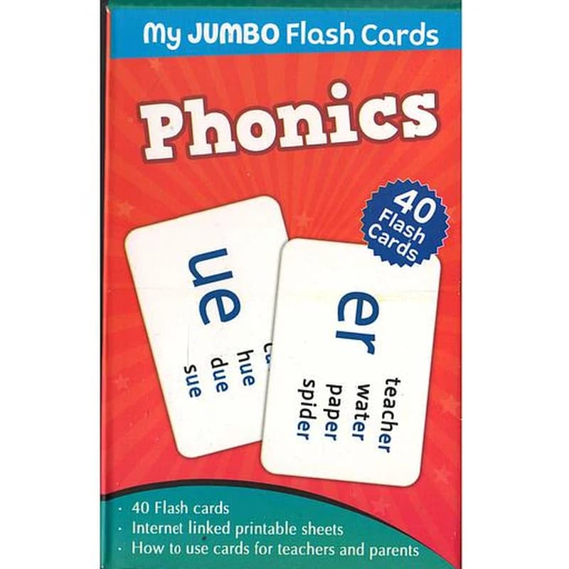 My Jumbo Flash Cards - Phonics