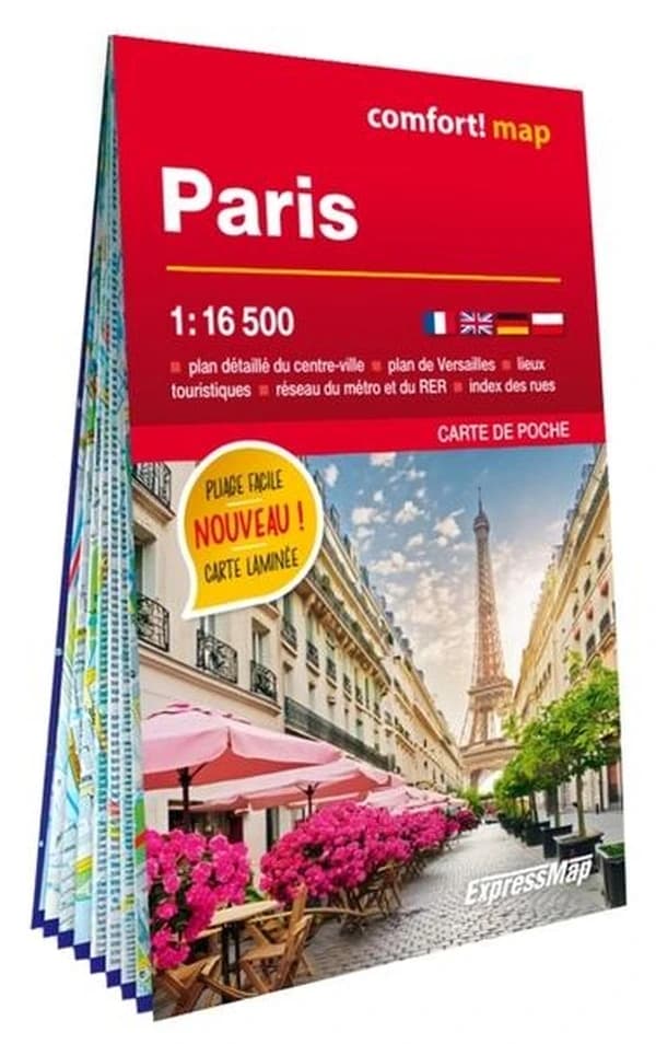 Paris : carte de poche