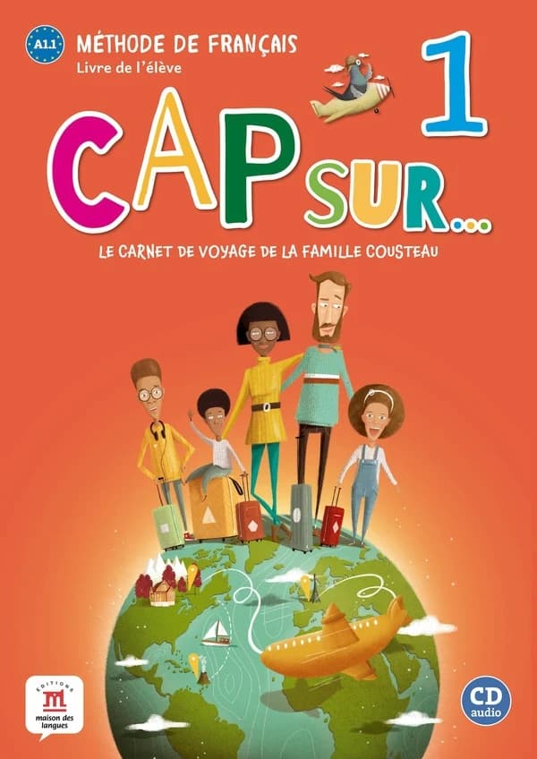 Cap sur.... 1 : le carnet de voyage de la famille Cousteau