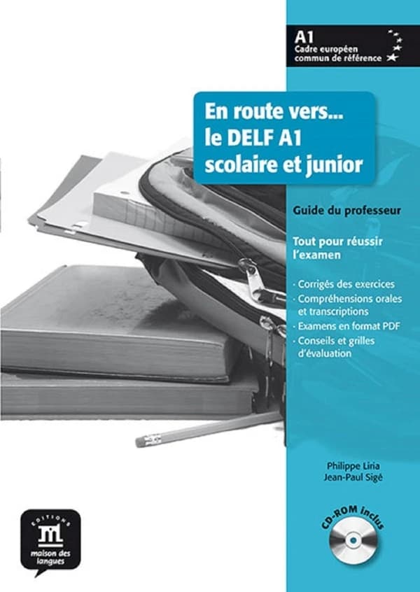 En route vers le DELF : scolaire et junior ; A1 ; guide du professeur (édition 2012)