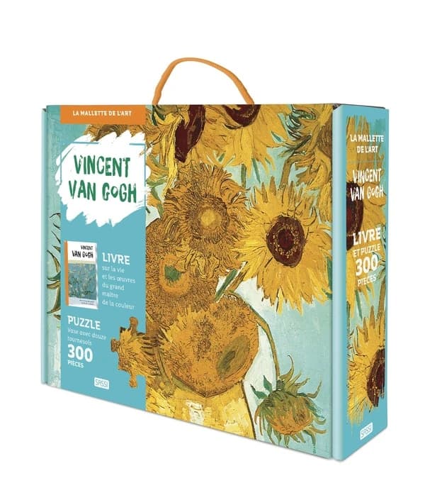 La mallette de l'art : Vincent Van Gogh, vase avec douze tournesols