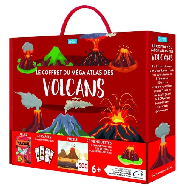 Le coffret du méga atlas des volcans