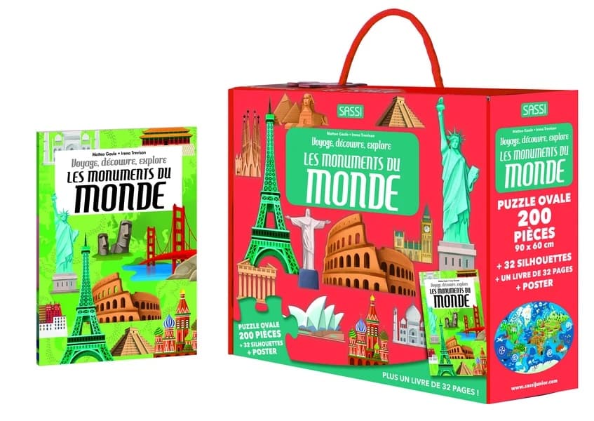 Voyage, découvre, explore : les monuments du monde