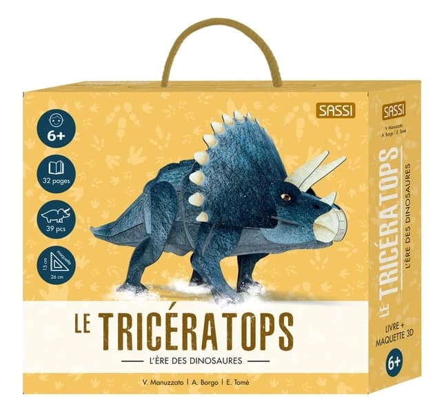 Le tricératops : L'ère des dinosaures