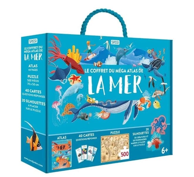 Le coffret du méga atlas de la mer