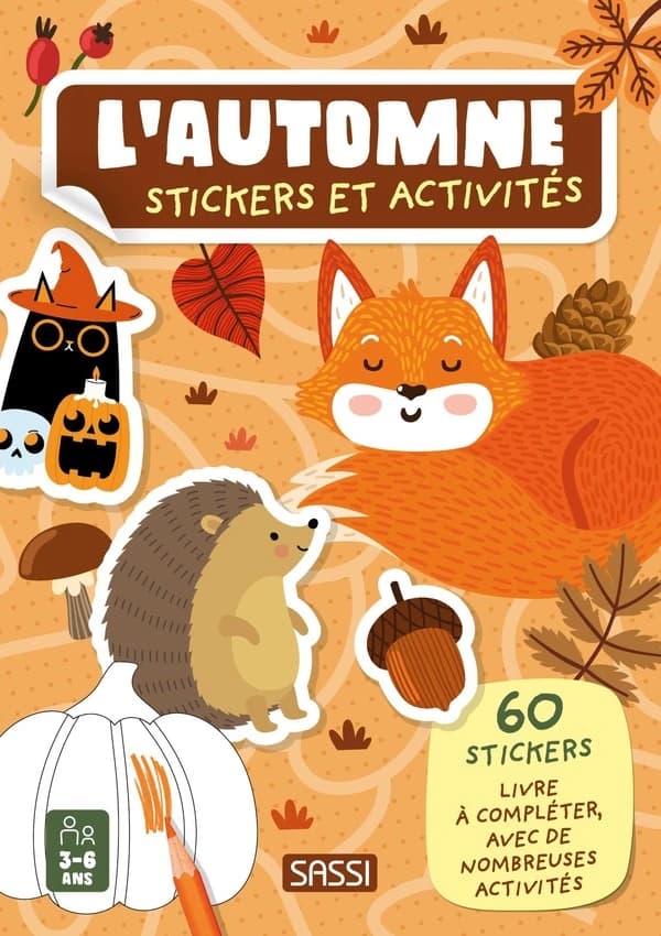 L'automne : Avec 60 stickers