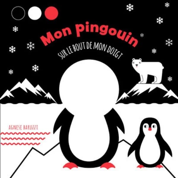 Mon pingouin : sur le bout de mon doigt