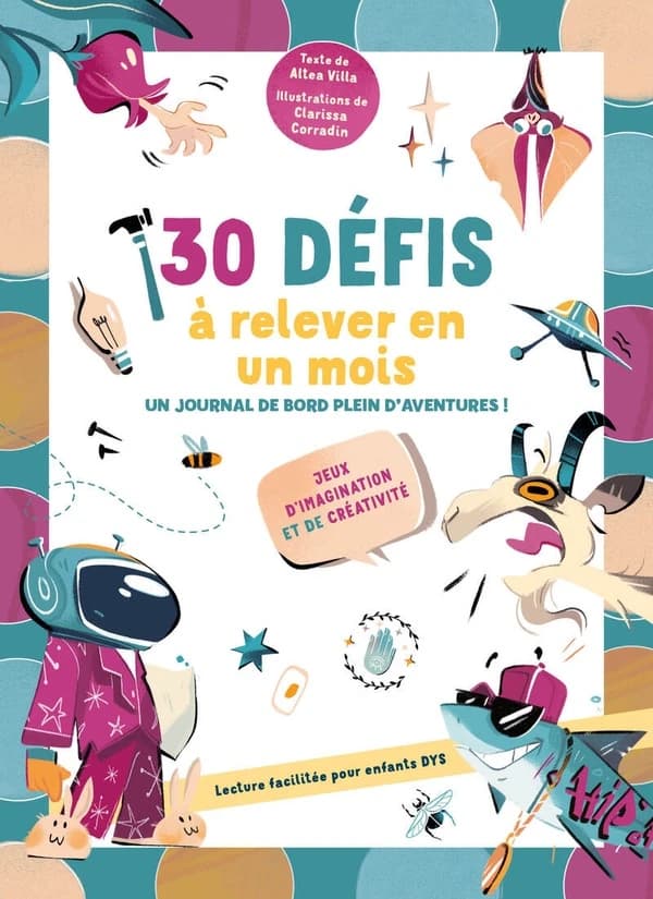 30 défis à relever en un mois : Un journal de bord plein d'aventures !