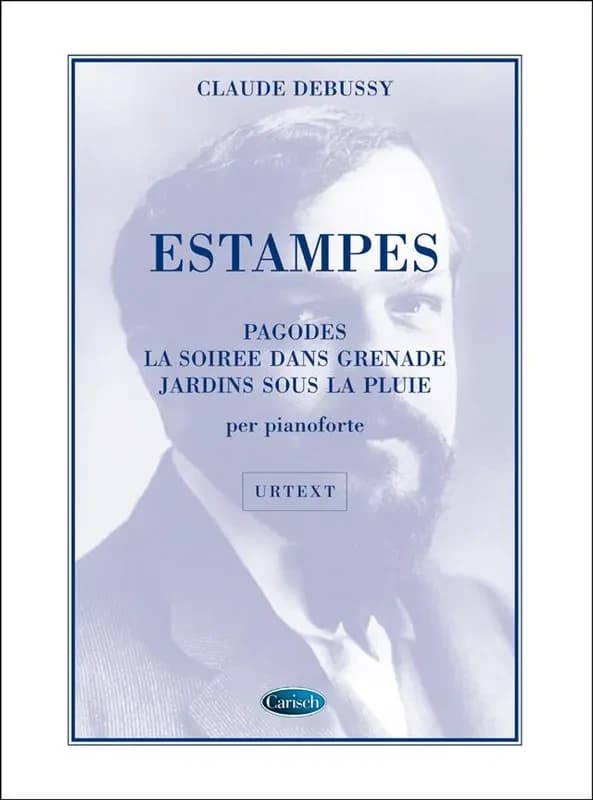 Claude debussy: estampes, for piano piano