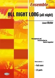 Lionel richie: all night long (all night)
