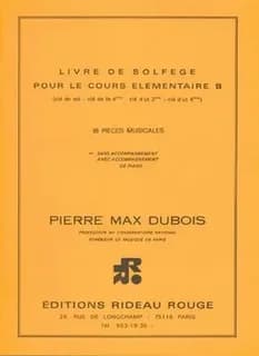 Livre de solfege : cours elementaire b livre sur la musique