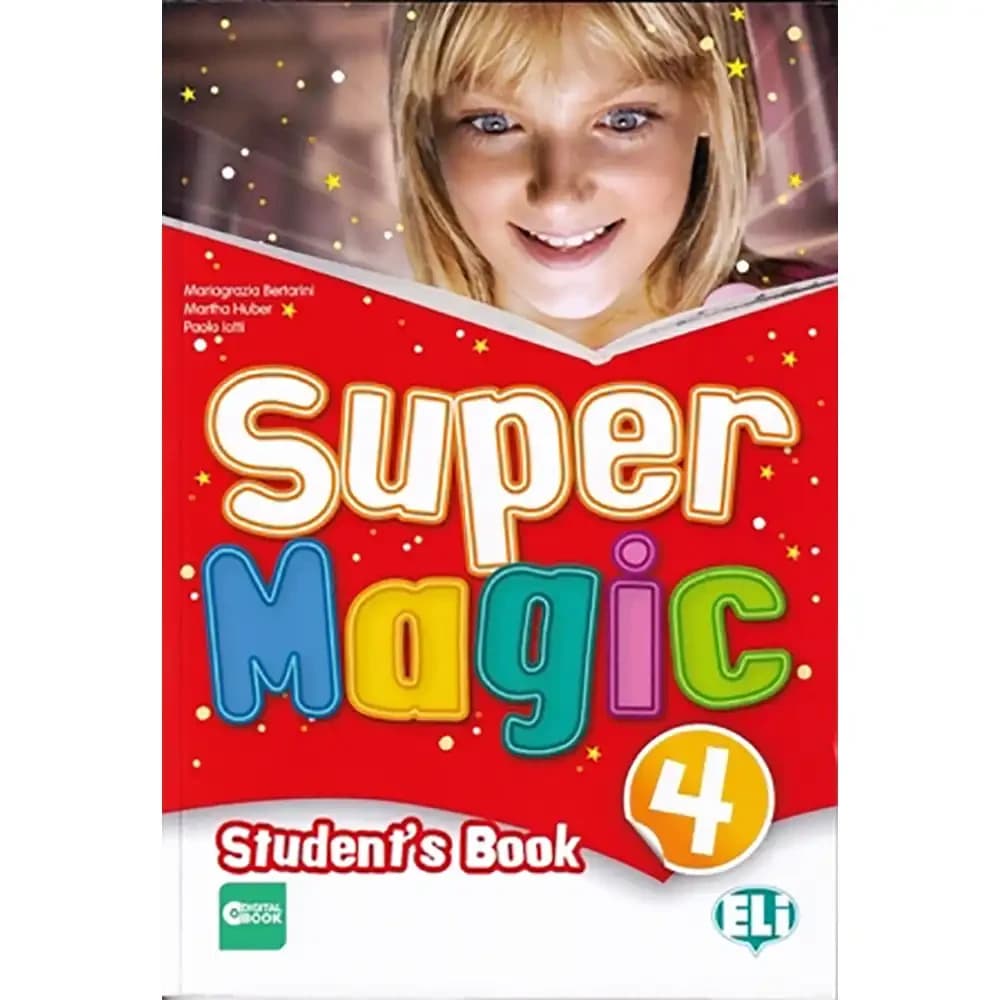 SUPER MAGIC 4 STUDENTBOOK +CD