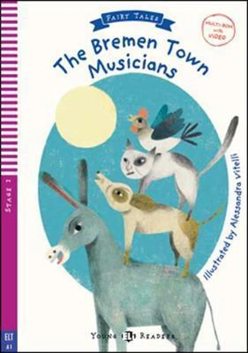 The Bremen Town Musicians (Movers)+Video Multi-Rom