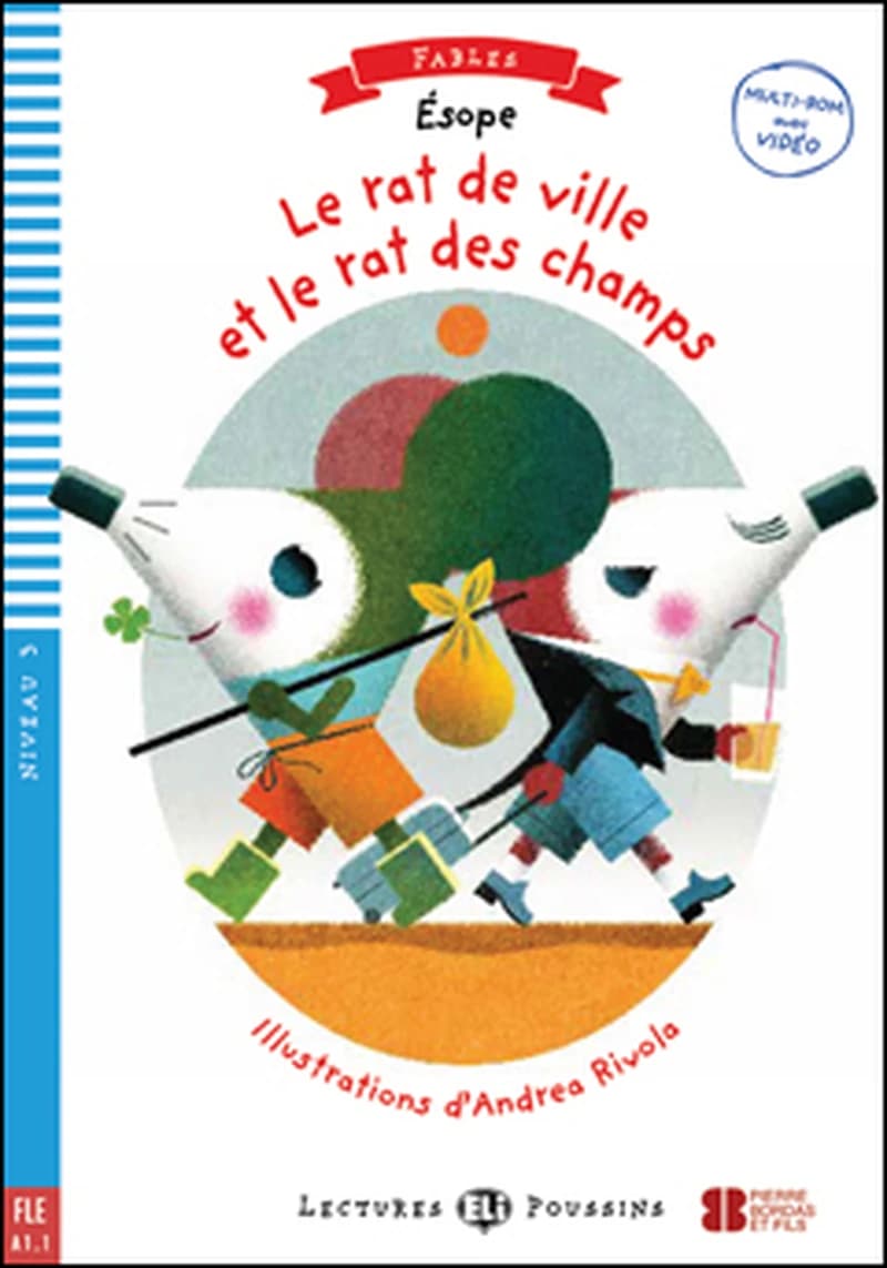 Young ELI Readers - Fables : Le rat de ville et le rat de champs + Video Multi-RO [VHS]