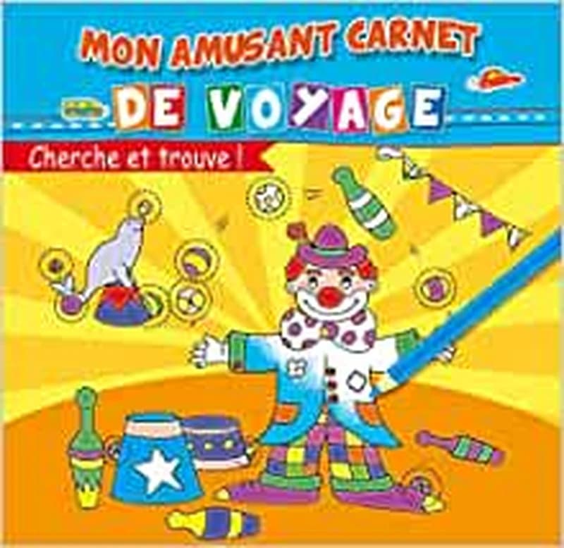 Mon amusant carnet de voyage - Cherche et trouve