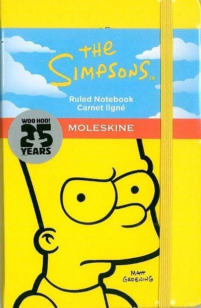Moleskine Limited Edition The Simpsons Notebook, Hard Cover, Pocket  Ruled