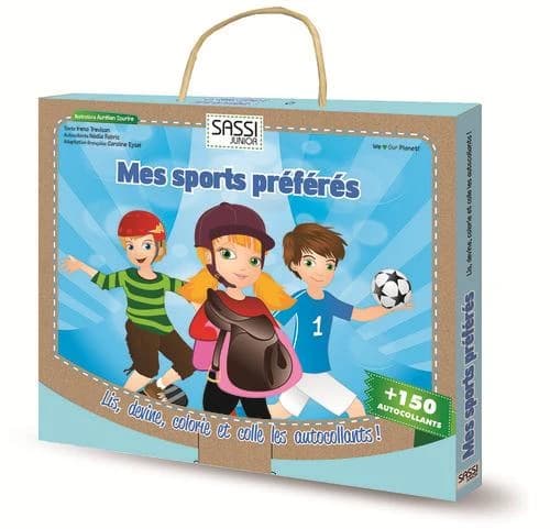 Ma mallette de jeux ; mes sports préférés ; coffret