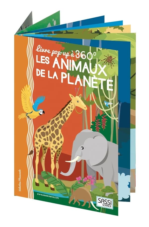 Pop-up 360 : Les animaux de la planète
