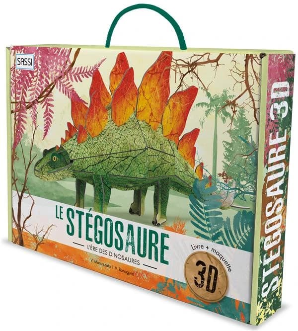 L'ère des dinosaures ; le stégosaure 3D