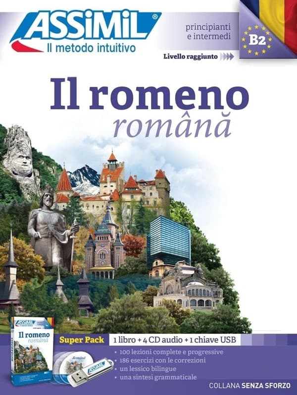 Il romeno ; B2 ; superpack