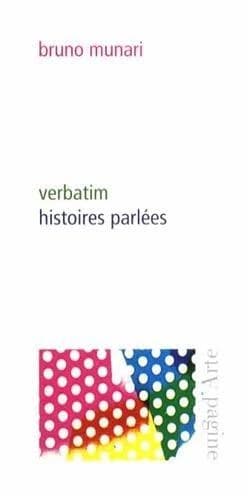 Verbatim : histoires parlées
