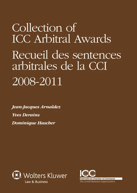 Collection of icc arbitral awards 2008-2011