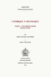 L'Éthique à Nicomaque (2e éd. avec une introd. nouv.)