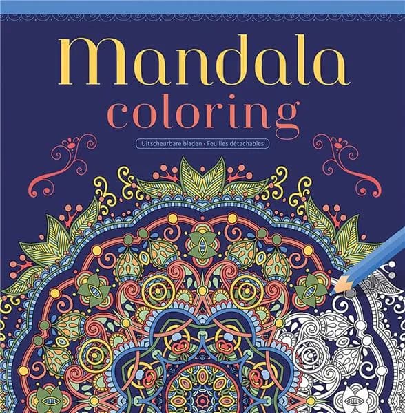 Mandalas coloring : feuilles détachables : [Album à colorier]