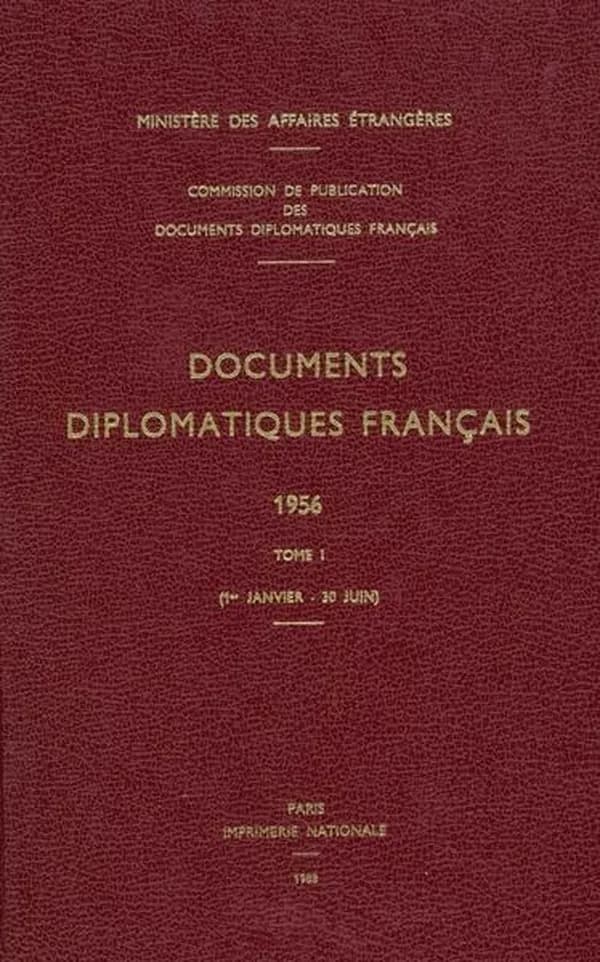 Documents diplomatiques francais