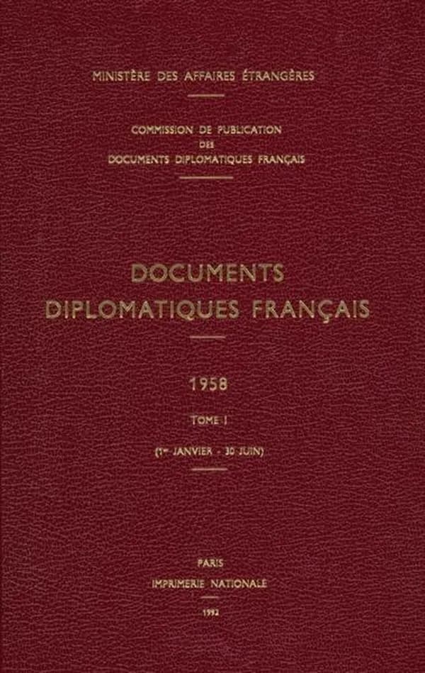 Documents diplomatiques francais