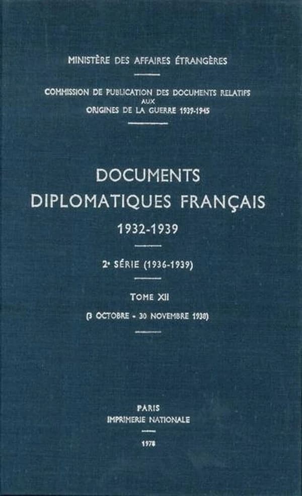 Documents diplomatiques francais