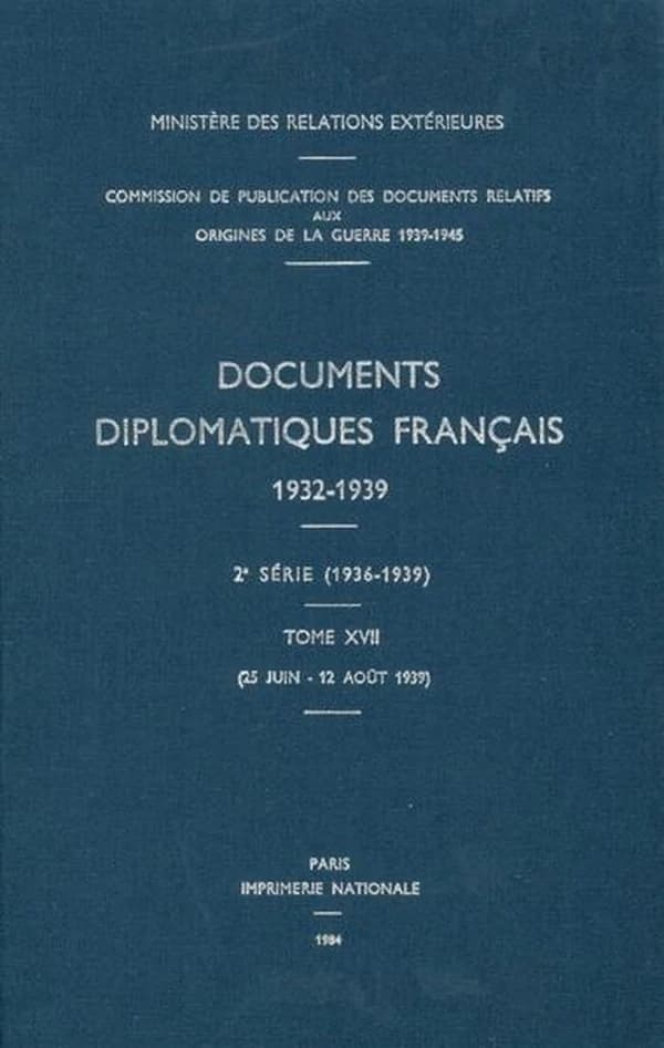Documents diplomatiques francais