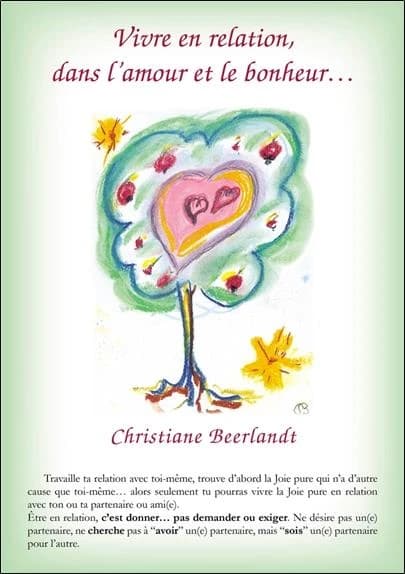 Vivre en relation, dans l'amour et le bonheur : Carte A5