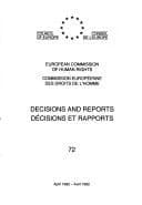 Decisions and Reports (Decisions and Reports)