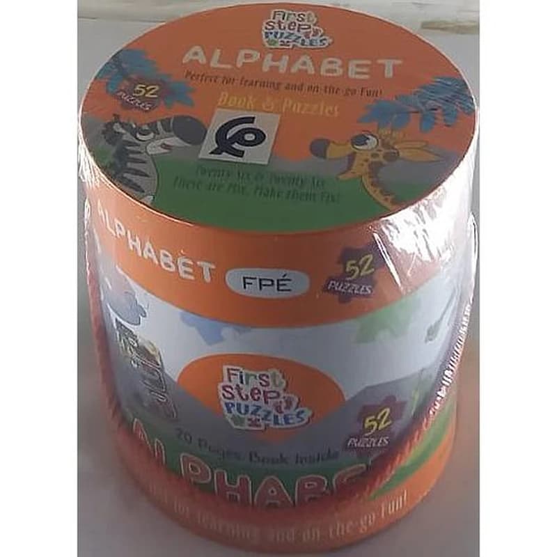First Steps Puzzles - Book & Puzzles - Alphabet - 52 pièces