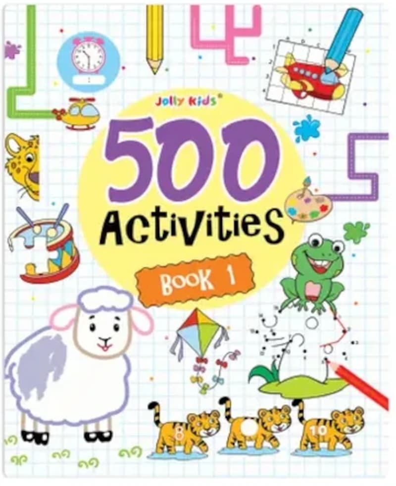 Jolly Kids 500 Activities Book : 1