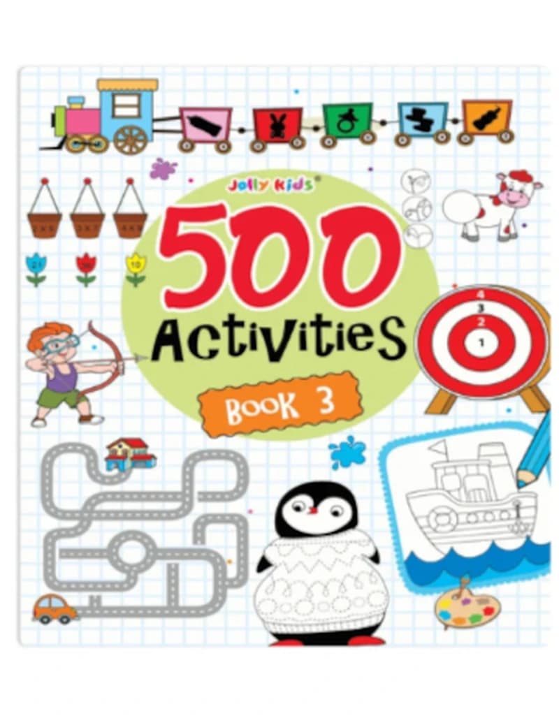 Jolly Kids 500 Activities Book : 3
