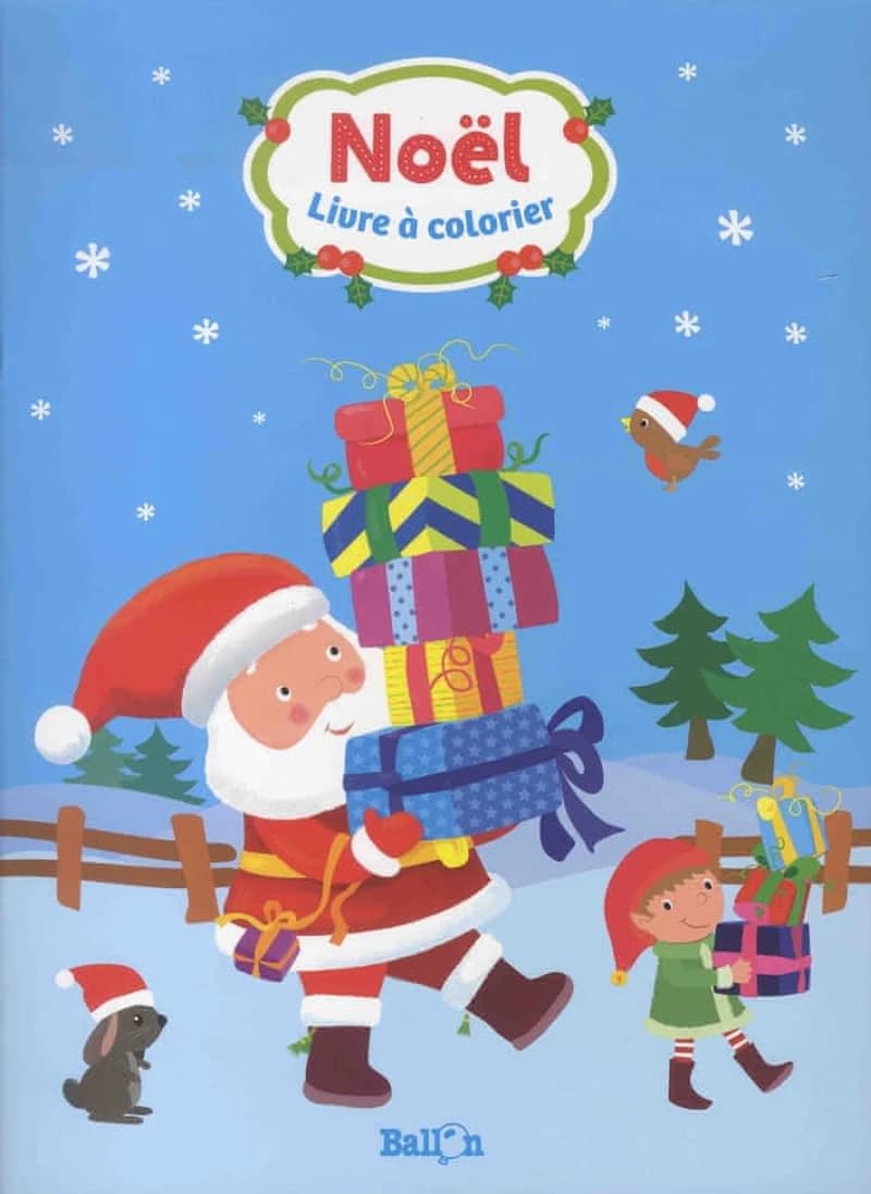 Livre à colorier Noël : [Album à colorier]