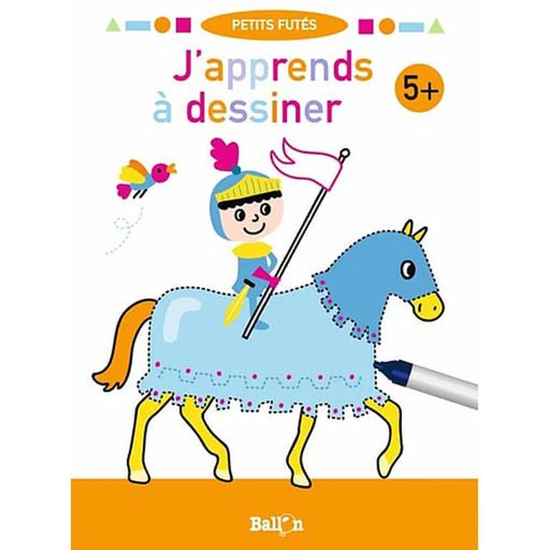 PETITS FUTES J'APPRENDS A DESSINER 5+