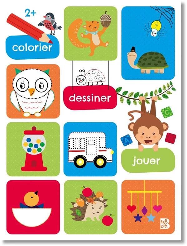 Colorier, dessiner, jouer : [Album à colorier]