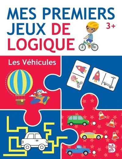 Mes premiers jeux de logique : les véhicules