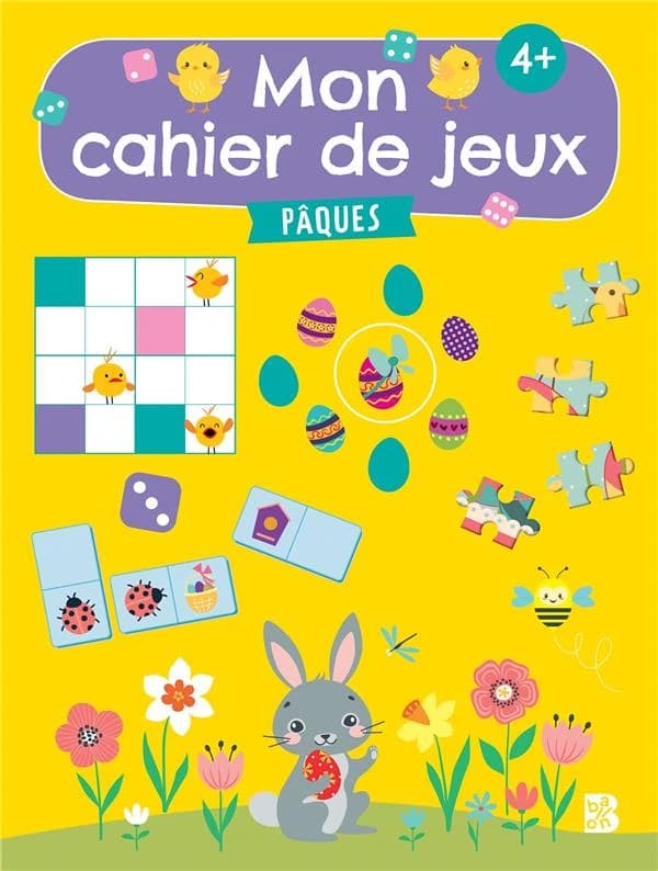 Mon cahier de jeux : Pâques (édition 2023)