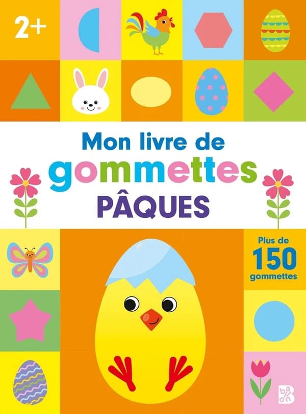 Mon livre de gommettes Pâques