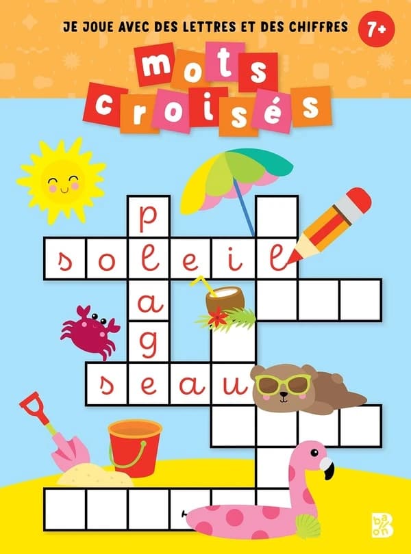 Je joue avec des lettres et des chiffres : mots croisés