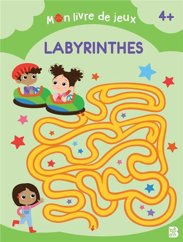 Mon livre de jeux : Labyrinthes