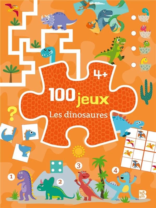 100 jeux : Les dinosaures