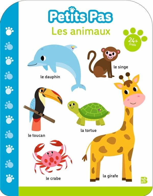 Les animaux : 24 mois +