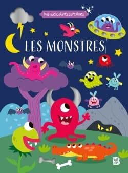 Les monstres : Mes autocollants scintillants : [Autocollant]