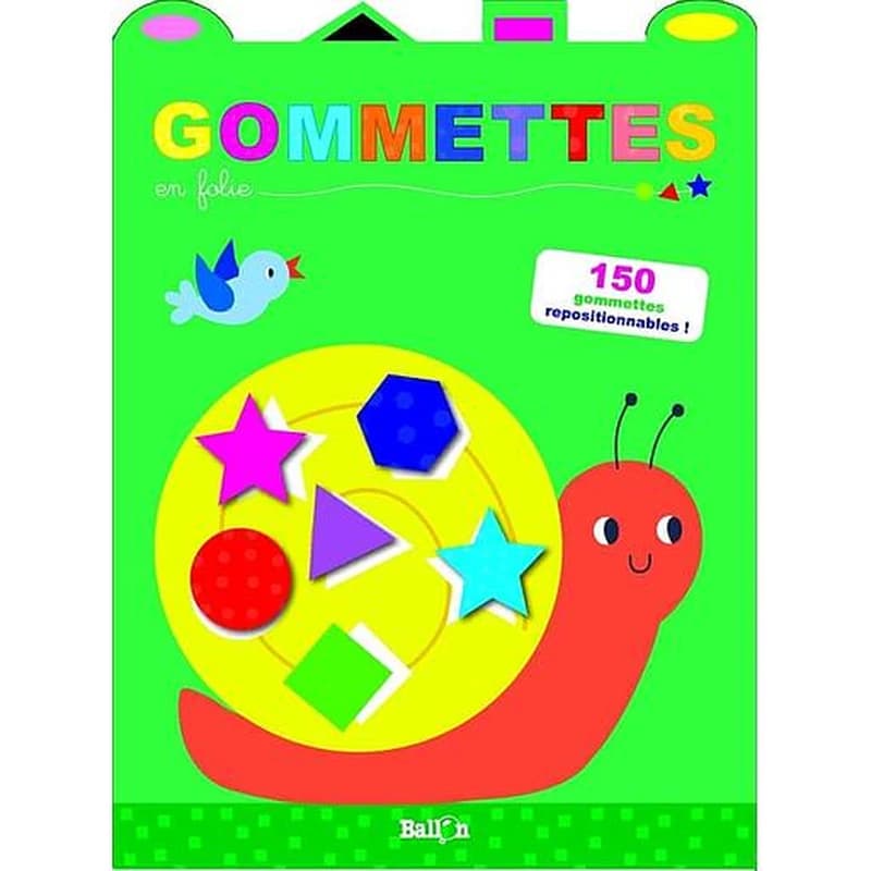 Gommettes en folie : 130 + gommettes repositionnables : [Autocollant]