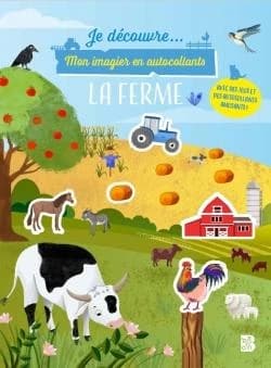 Je découvre : Mon imagier en autocollants : La ferme